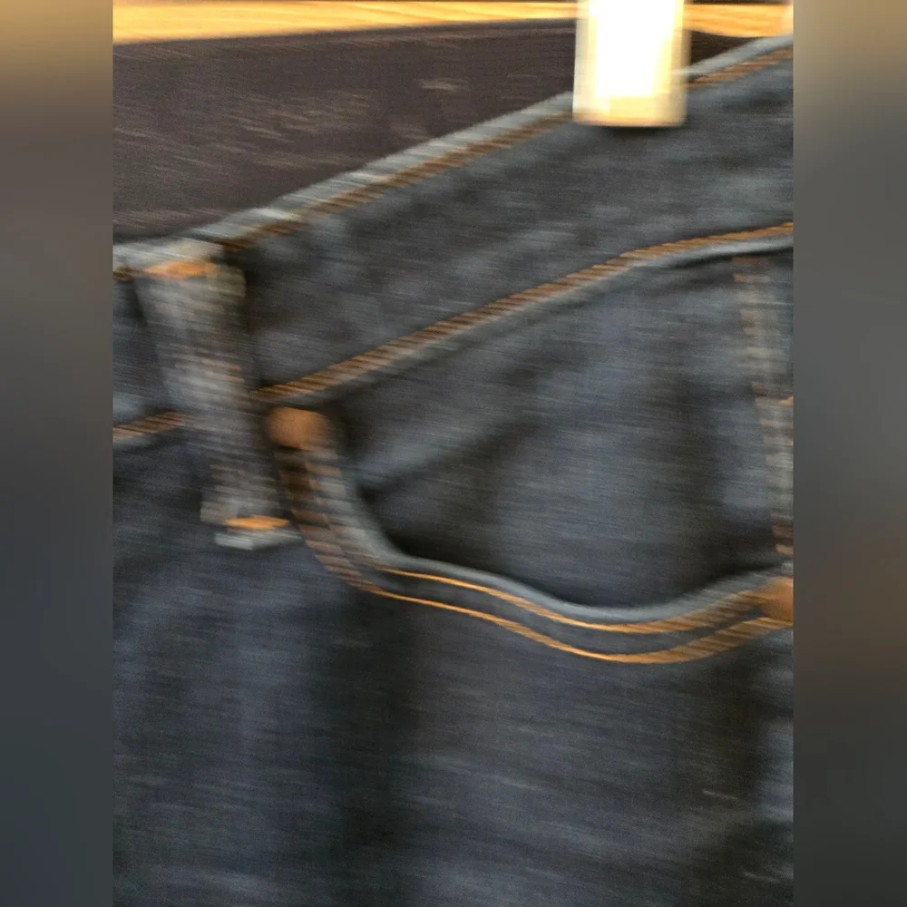 Women's Wrangler Q-Baby Ultimate Riding Jeans Size 7/8 X 34 - Picture 3 of 11